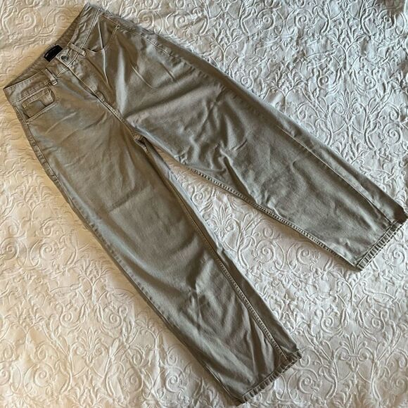 ASOS DESIGN Gray High-Rise Straight Leg Pants – Size 26 - Picture 1 of 10
